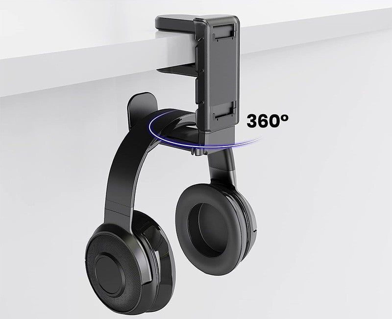 2-in-1 Headphone & Controller Hanger (Universal for PS5/PS4/Xbox)