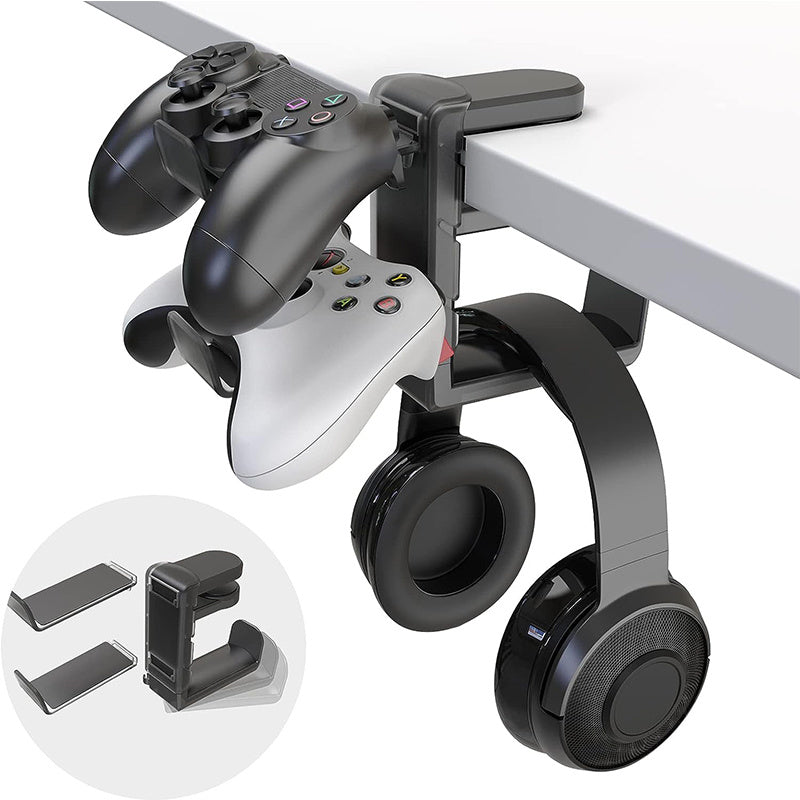 2-in-1 Headphone & Controller Hanger (Universal for PS5/PS4/Xbox)